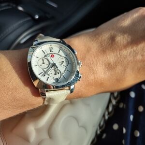 Authentic Michele Ascalon diamond watch